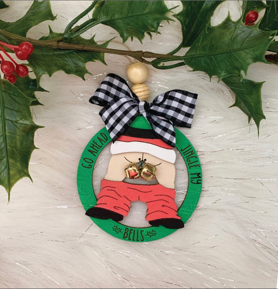 Go Ahead Jingle My Balls Ornament - Mature