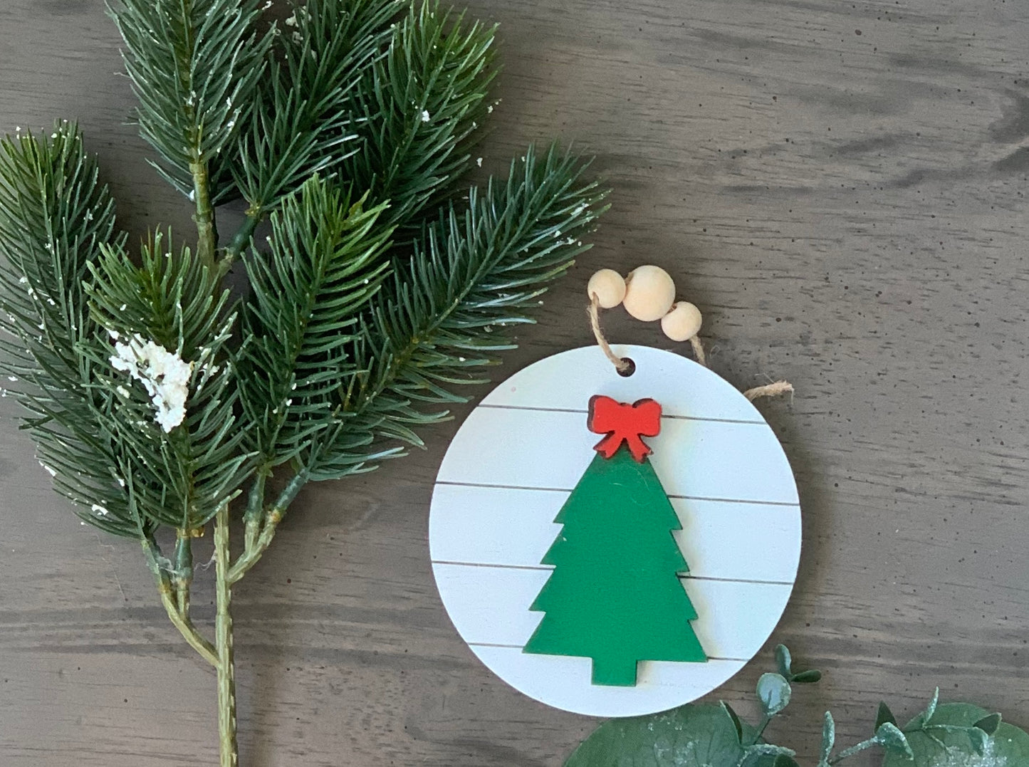 Wooden Christmas Ornament