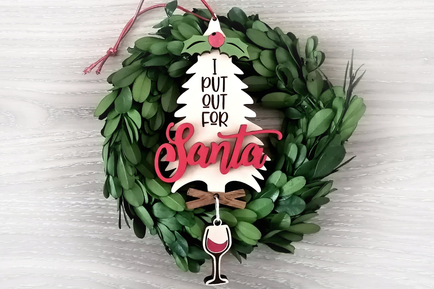 I Put Out for Santa Christmas Ornament Holidays Christmas Gift Funny Gift Adult Ornaments