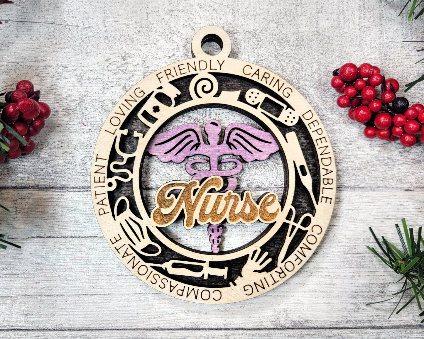 Nurse Christmas Ornament