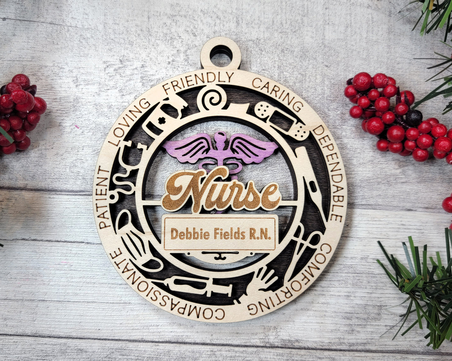 Nurse Christmas Ornament