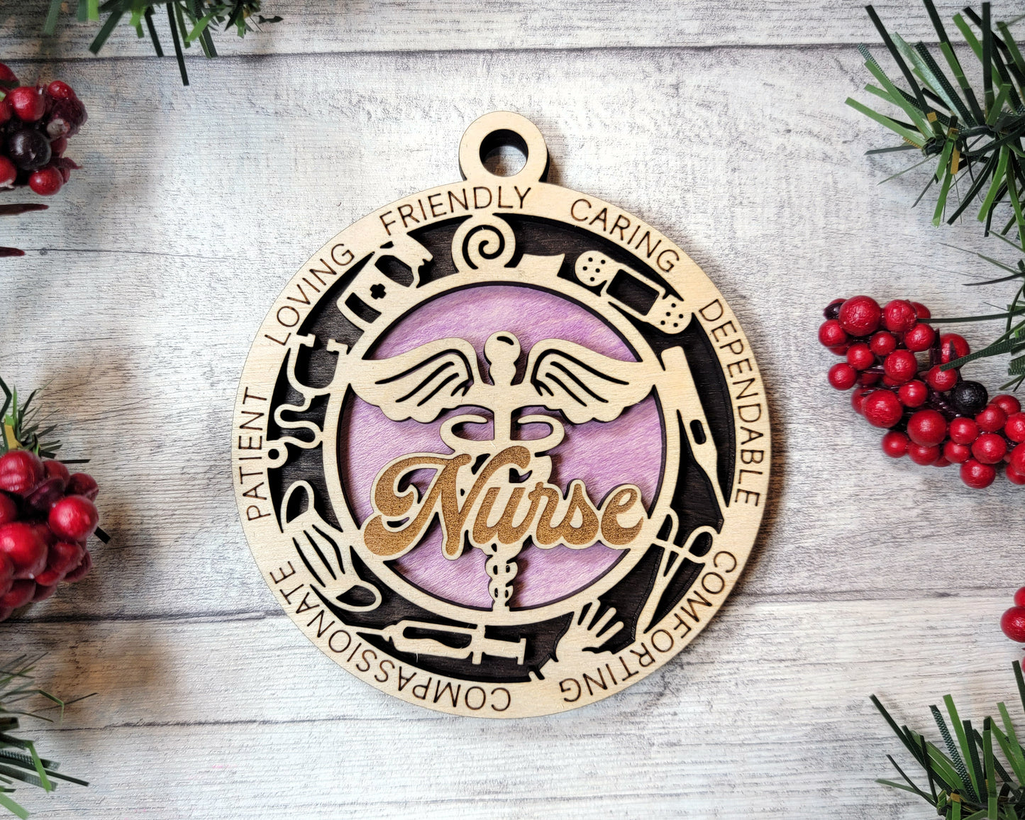 Nurse Christmas Ornament