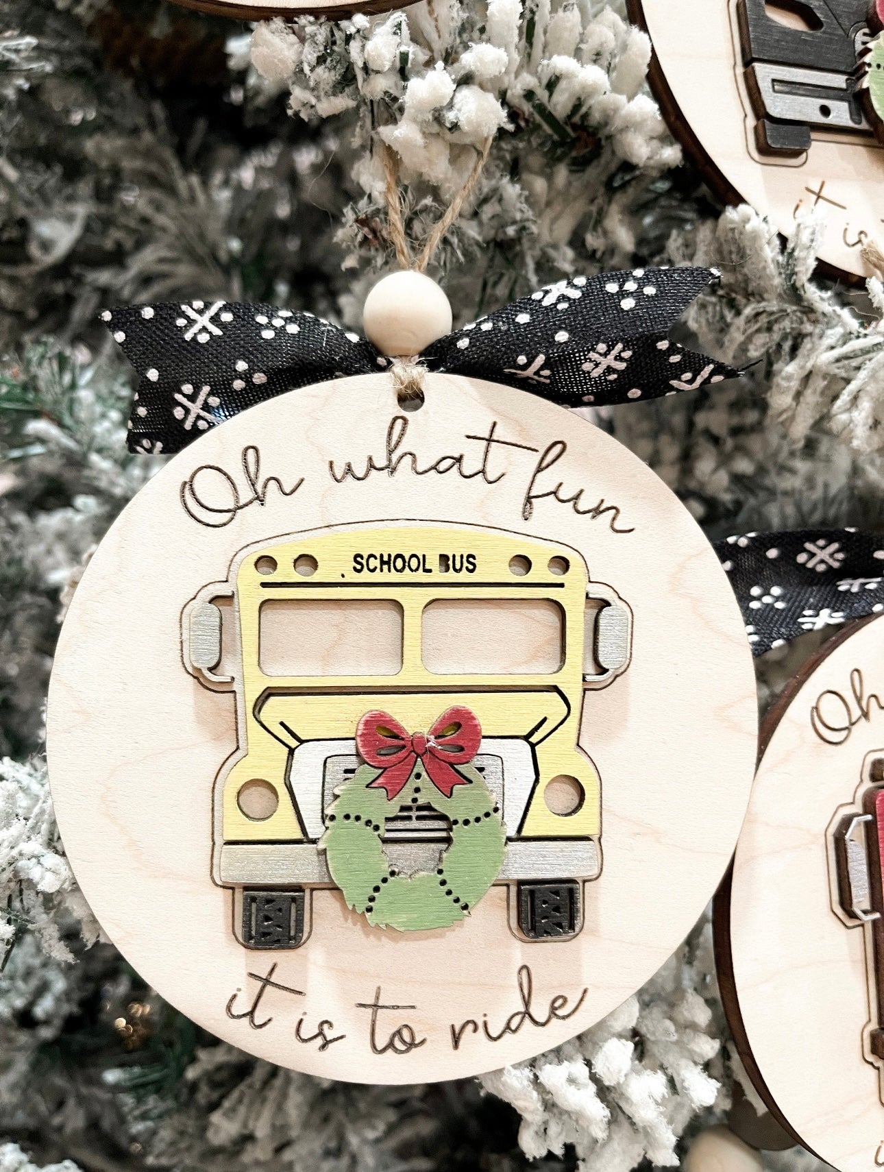 Oh What Fun Ornaments/Christmas Ornaments/ Christmas/Police/kid gifts/fire response