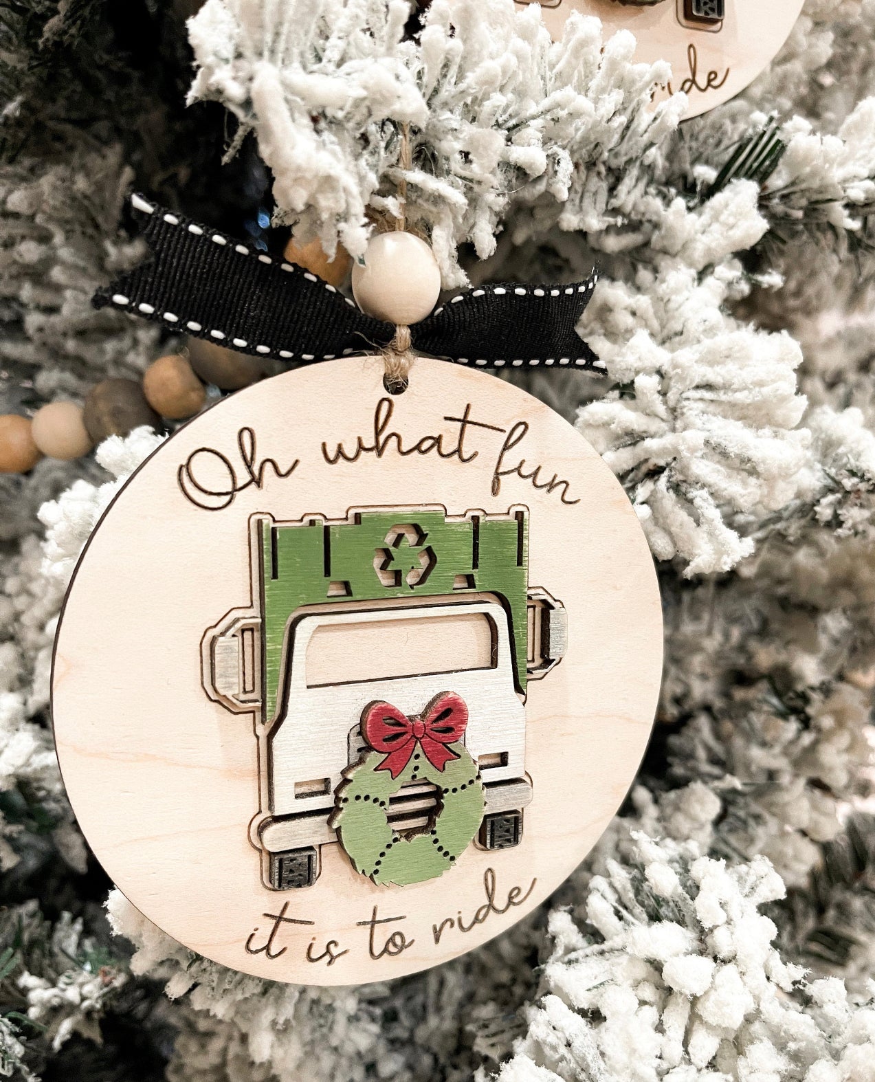 Oh What Fun Ornaments/Christmas Ornaments/ Christmas/Police/kid gifts/fire response