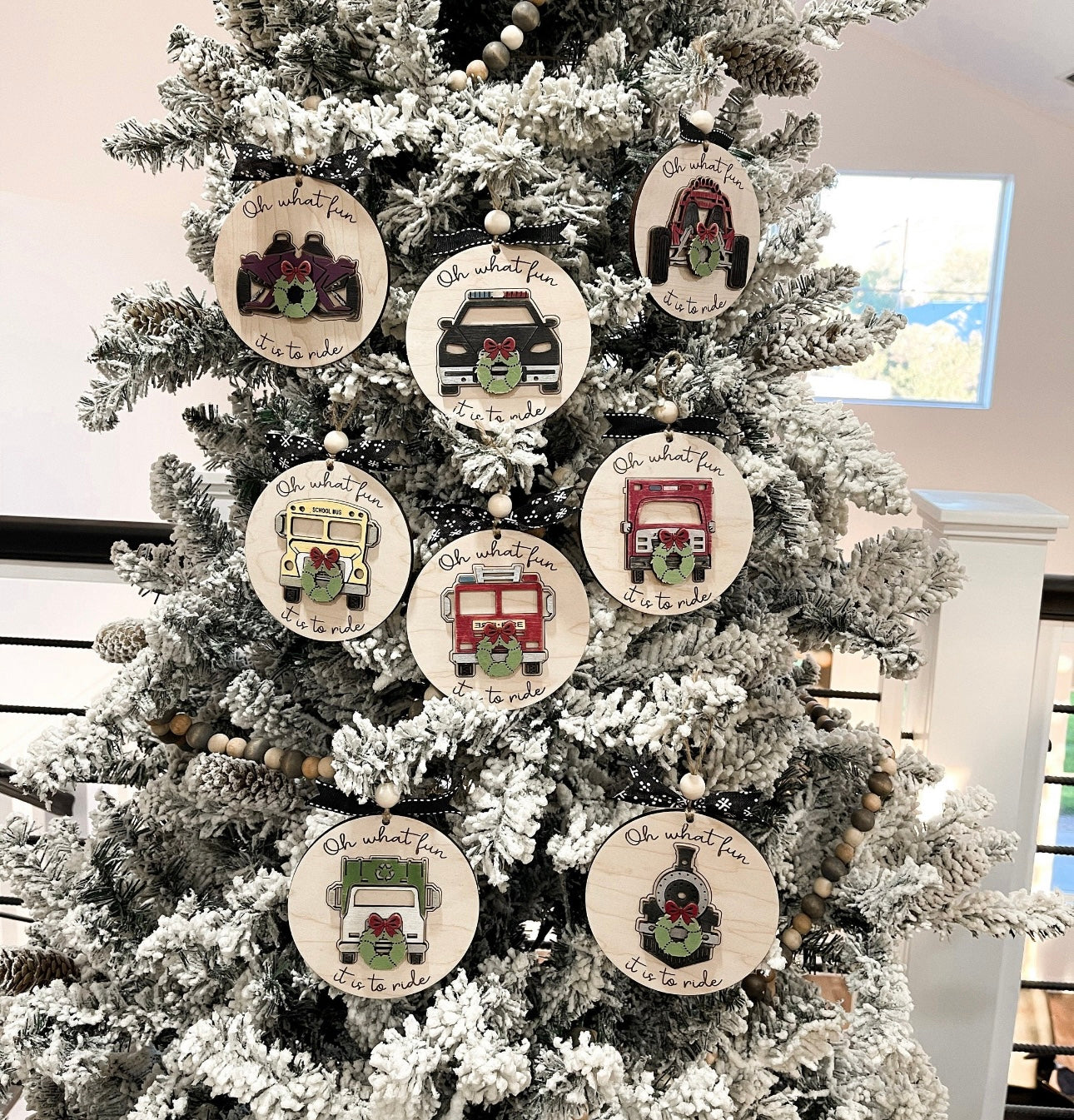 Oh What Fun Ornaments/Christmas Ornaments/ Christmas/Jeep/kid gifts
