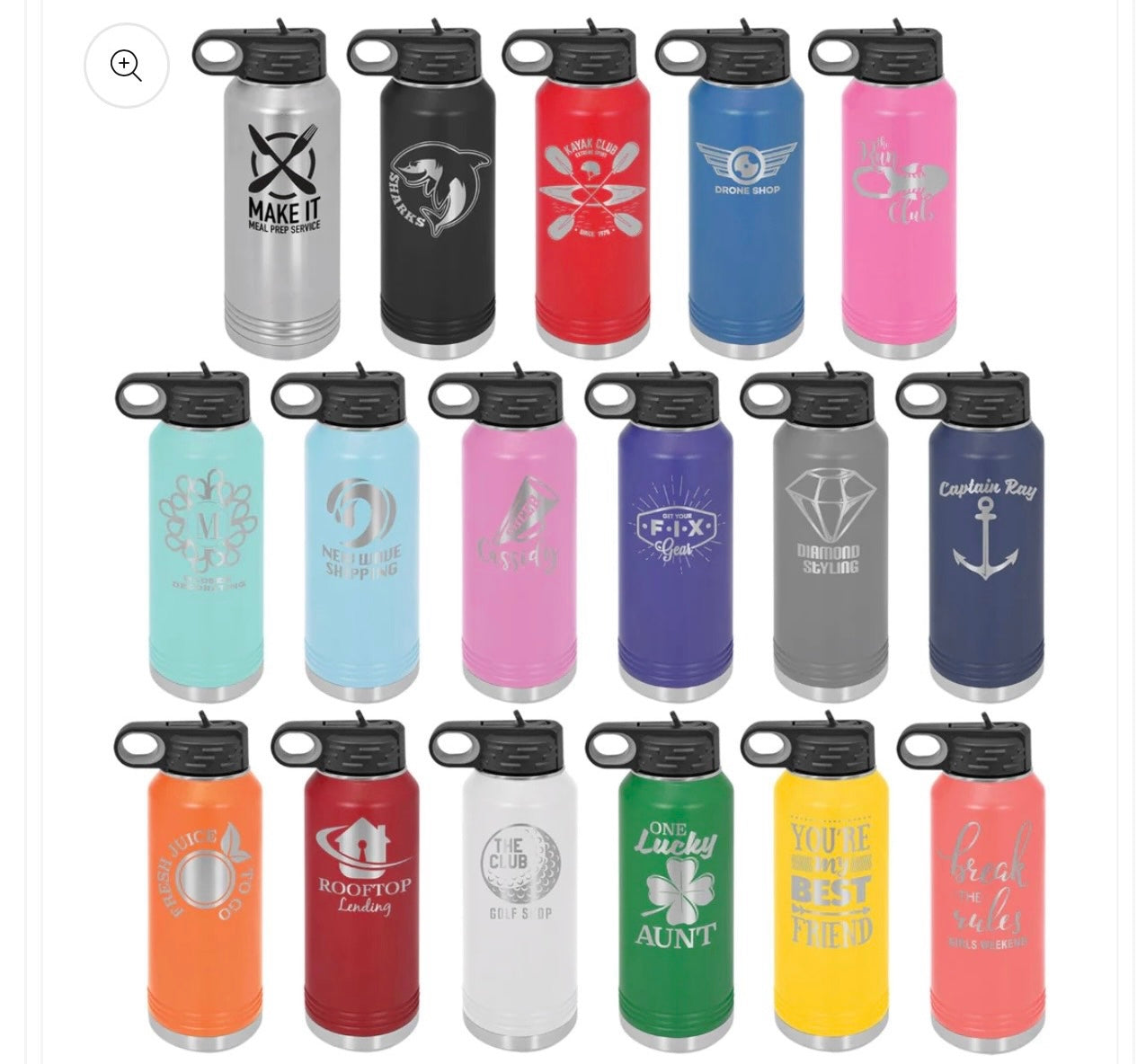 Personalized Custom Engraved Tumbler variety of sizes