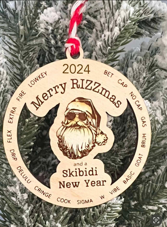 Merry Rizzmas Ornament