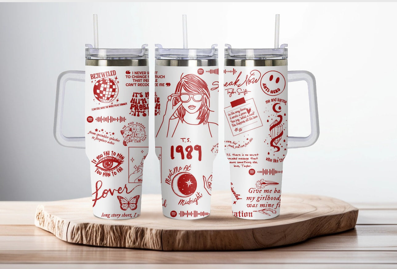 Swifties Tumbler Custom Engraving 40 oz