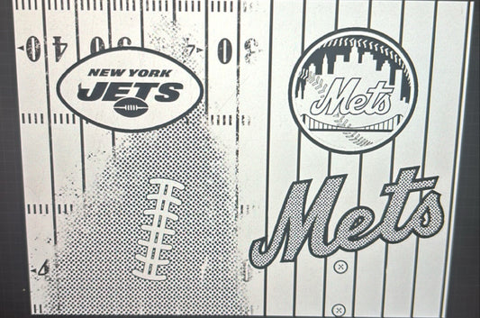 Nets/Mets Tumbler Custom Engraving 40 oz