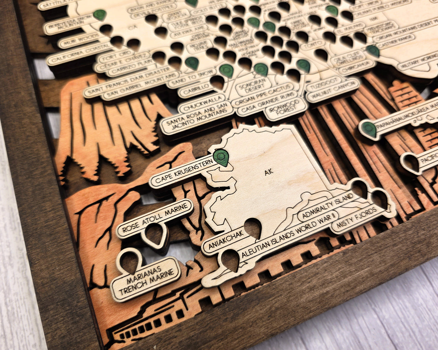 National Monuments Map