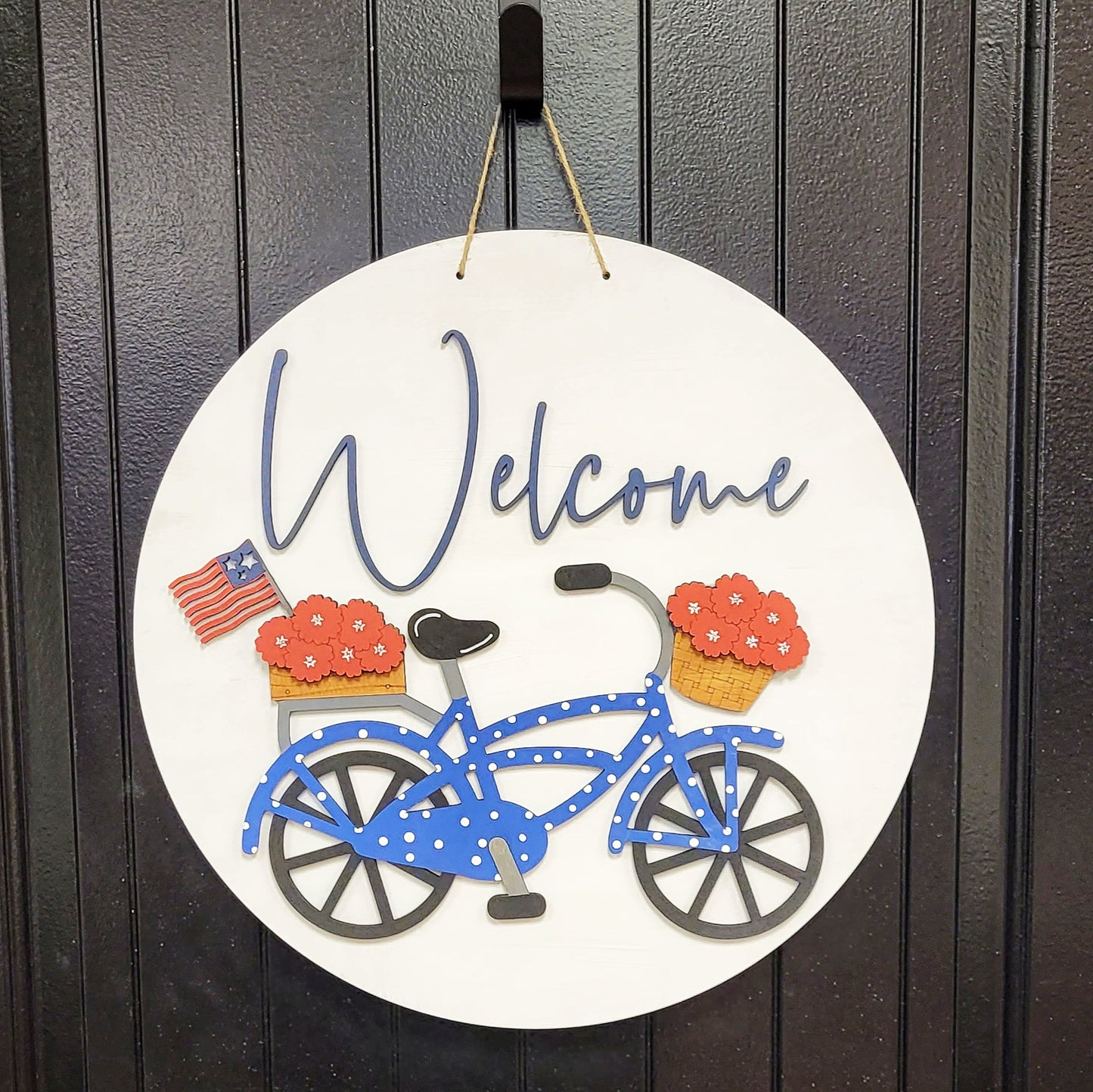Paint Kit - Welcome Bike 4th of July Paint Party