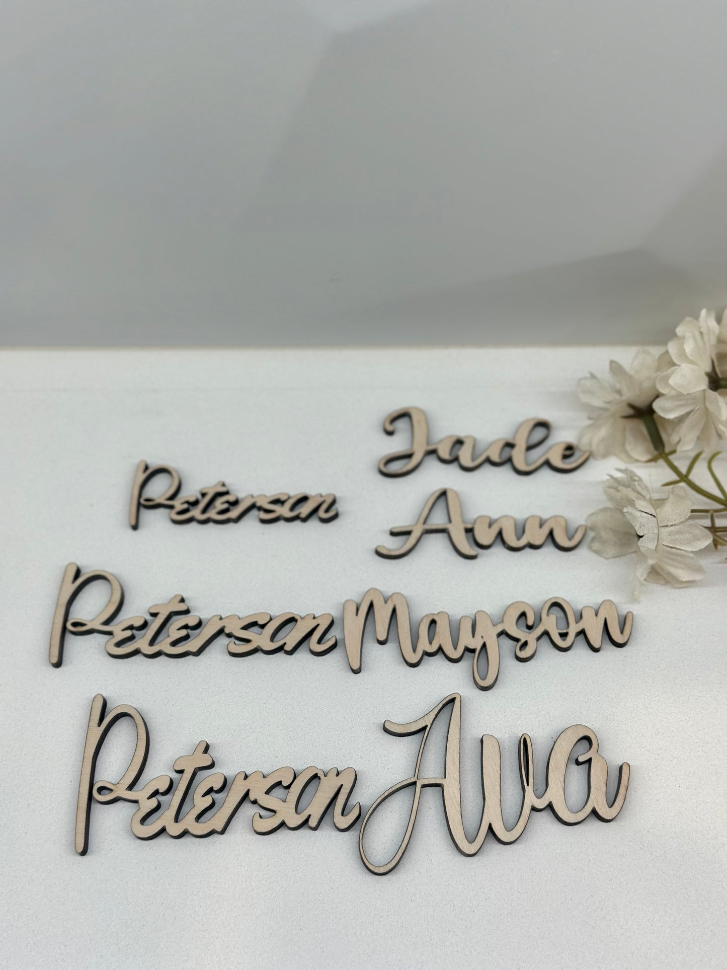 Wedding Table Letter /Table Setting \ Party Wording \Lettering