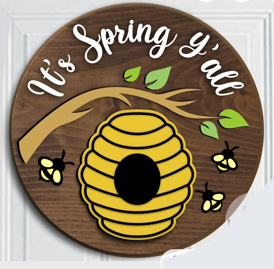 Arden Paint With CP Design Sign - Spring Time