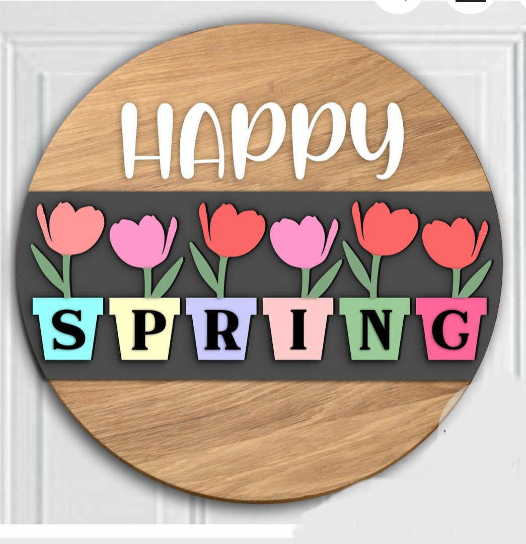 Arden Paint With CP Design Sign - Spring Time